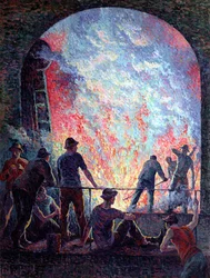 Az acélmű, 1895